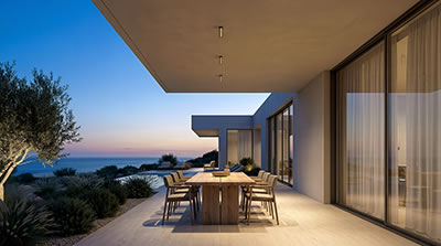 BRONZE CEILING SURFACE