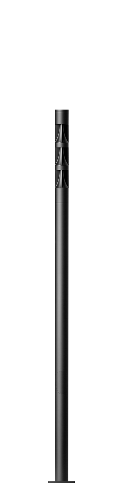 SHIFT PRO PALO ROTOSIMMETRICO TESTA TRIPLA CON FLANGIA